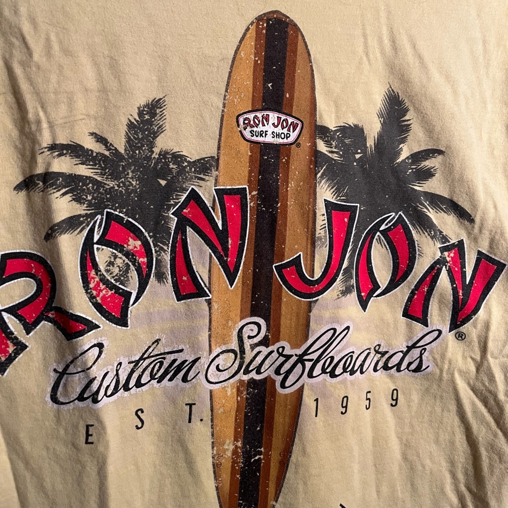 mens small ron jon surf shop long sleeve